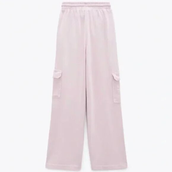 Zara Washed Cargo Jogging Pants S - Picture 5 of 5